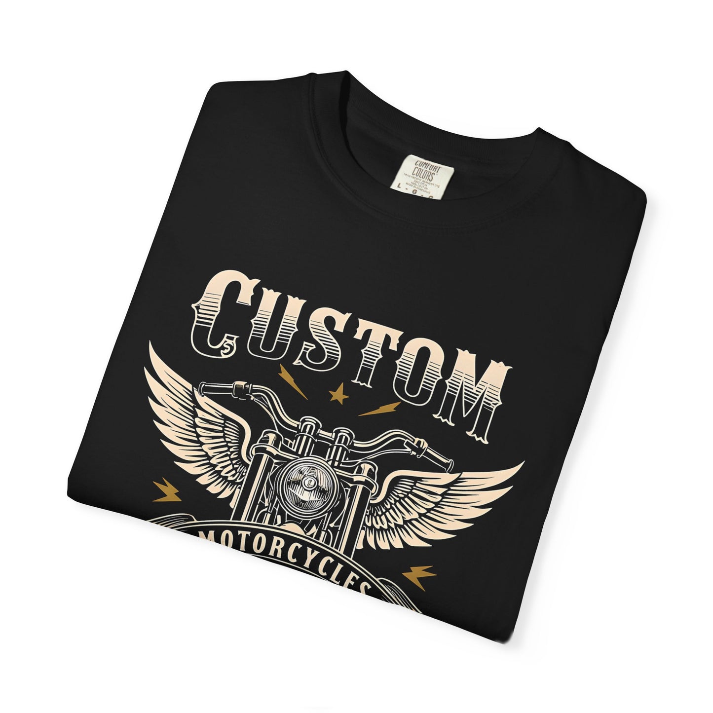 Custom Motorcycles T-shirt - Born to Ride Graphic Tee